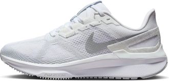 Nike (WMNS) Nike Air Zoom Structure 25 Wide White Metallic Silver FN7996-100
