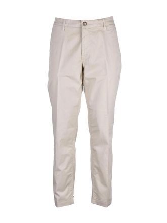 Re-hash Beige Stretch Cotton Pants