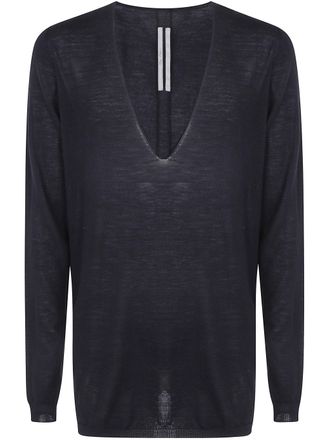 Rick Owens Sweater V-Neck Oversized V