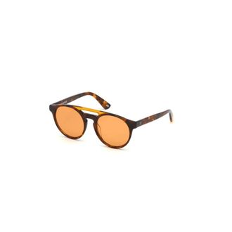 Web Eyewear Sunglasses, unisex, Brown, Size: ONE SIZE Stylish Plastic Sunglasses with UV Protection