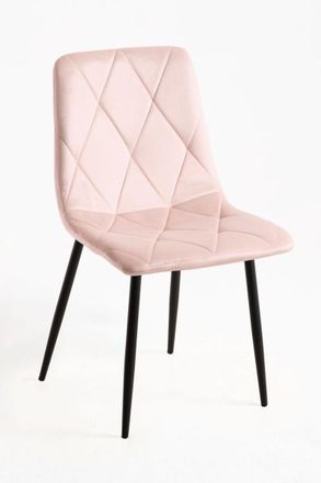Regalos Miguel Sillas Comedor - Silla Lyke Terciopelo - Rosa