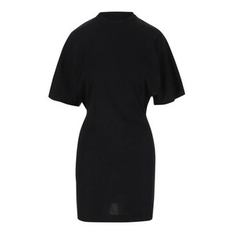 Pinko Pinko, Dames, Jurken, Zwart, Maat: XS Katoen