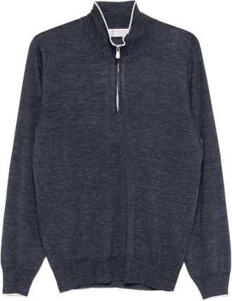 Brunello Cucinelli Mock-Neck Sweater