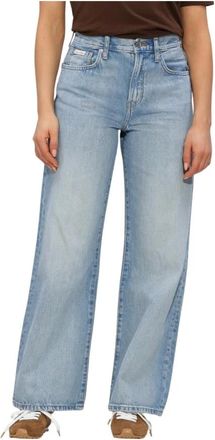 Calvin Klein Dames, Jeans, Blauw, Maat: W27