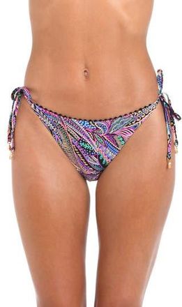 Sunshine 79 Disco String Bikini Bottoms in Purple Multi at Nordstrom Rack, Size 12