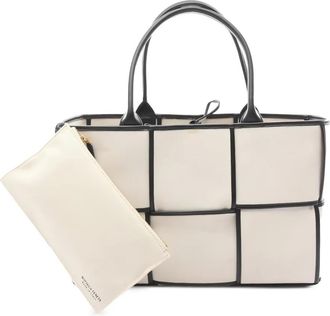 Bottega Veneta 2000s maxi-intrecciato tote bag - Neutrals