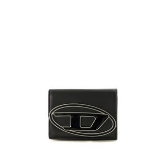 Diesel Tri-Fold Coin XS II Wallet - female - Diesel - Wallets & Cardholders - Black - ONE SIZE - Accessories