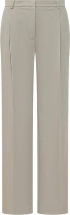 Pinko Paula Broeken - Dames - Straight fit broeken - Grijs - L - Broeken
