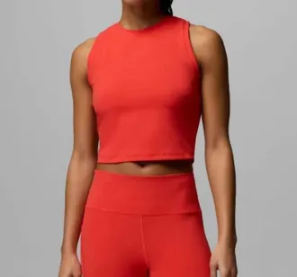 Columbia Loneridge Tank In Poppy Red