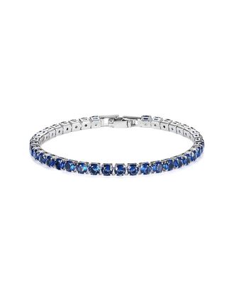 Liv Oliver Silver Plated Tennis Bracelet
