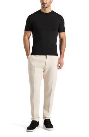 Mani&egrave;re De Voir Ellis Luxe Knitted T-Shirt in Black at Nordstrom, Size Medium