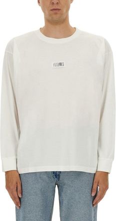Maison Margiela Relaxed Fit Long-Sleeved T-Shirt With Minimalist Design