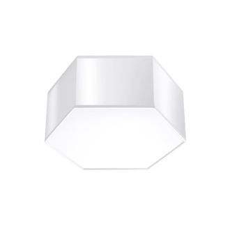 Sollux Lighting L&aacute;mpara de techo blanco cloruro de polivinilo alt. 14 cm
