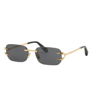 Roberto Cavalli Fang Metal Rimless Sunglasses - unisex - Roberto Cavalli - Sunglasses - Yellow - ONE SIZE - Accessories