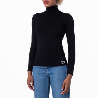 Burberry Wool Blend Turtleneck Pullover, Size XX-Small