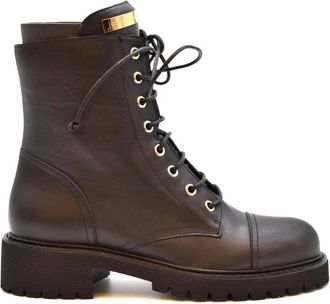 Giuseppe Zanotti Stijlvolle Enkellaarzen voor Vrouwen - Dames - Veterlaarzen - Zwart - 39 EU - Schoenen