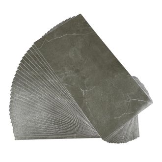 OEM Baldosas Autoadhesivas Para Suelo, Color Gris, Para Uso Interior, 24 Piezas