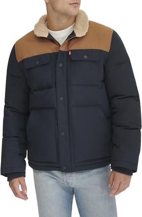 Levi's down puffer parka coat on sale