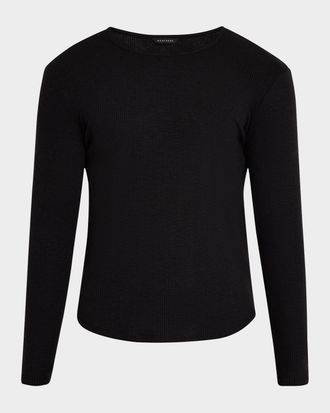 Monfrere Mens Dann Finely Ribbed T-Shirt