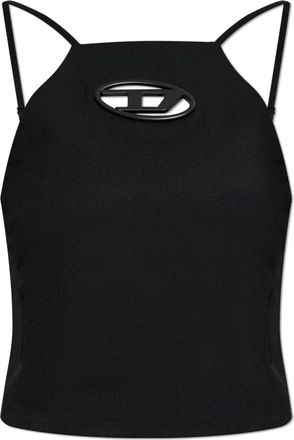 Diesel T-Wilit Top - Dames - Tops zonder mouwen - Zwart - S - Wol - Tops