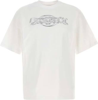 Casablanca logo T-shirt - White