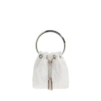 Jimmy Choo London Bon Bon Sequined Tote Bag