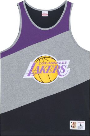 Mitchell & Ness x NBA HWC Colorblocked Cotton Tank LA Lakers TTNK5120-LALYYPPPGHBK