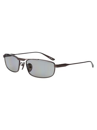 Balenciaga BB0451S Metal Frame Sunglasses - Gray