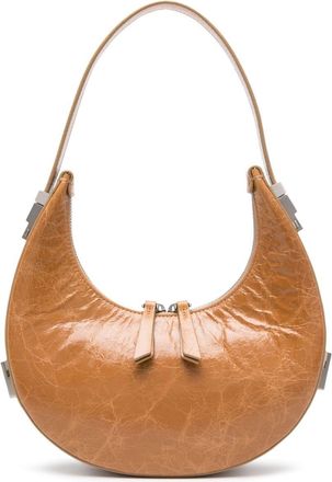 Osoi mini Tony shoulder bag - women - Polyurethane/Calf Leather/Polyester - One Size - Neutrals