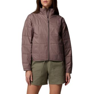 Columbia Sienna Hill Packable Quilted Jacket in Iron at Nordstrom, Size Xx-Large