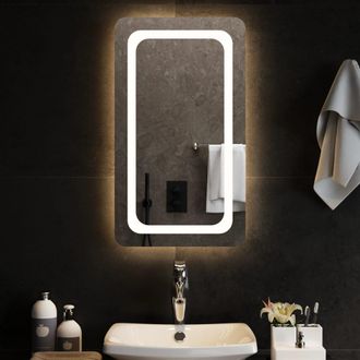 vidaXL Espejo De Ba&ntilde;o Con Led 40x70 Cm Vidaxl