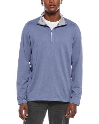 Brooks Brothers Knit Solid 1/4-Zip Pullover