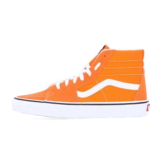Vans Sneakers, male, Orange, 10 UK, High Top Sneaker Orange Tiger/White