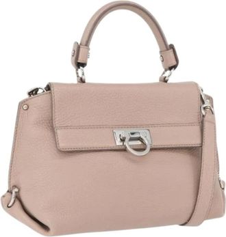 Ferragamo Pre-owned Handbags, female, Pink, Size: ONE SIZE Pre-owned Hand Bag