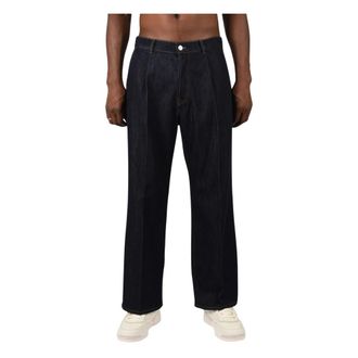 Nine In The Morning Rechte broek - Heren - Broeken - Blauw - Maat: W32 Denim