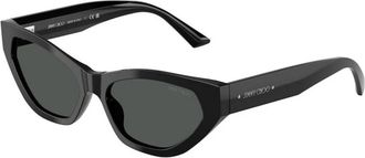 Jimmy Choo London Authentieke Premium Bril met Topkwaliteit - unisex - Zonnebrillen - Zwart - 55 MM - Accessoires