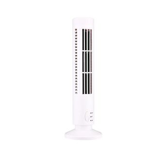 OEM Nuevo Ventilador De Torre Usb, Ventilador De Torre Sin Aspas, Ventilador De Torre El&eacute;ctrico, Aire Acondicionado Vertical, Ventilador De Pie Blanco Sin