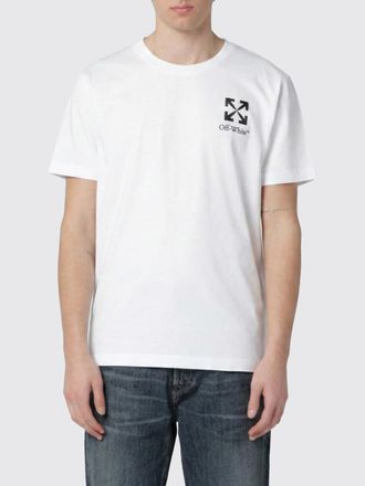 Off-white T-shirt basic Off-White in cotone