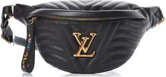 Louis Vuitton Black New Wave Bum Bag