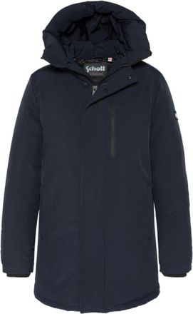 Schott NYC Schott Nyc, Jassen, Heren, Blauw, S, Polyester, Atlanta Parka