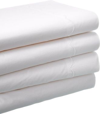 Maurizio Italy Scallop Sheet Set