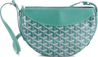 Goyard Hirondelle Shoulder Bag Coated Canvas and Leather