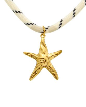 Petit Moments Plated Stainless Steel Pendant Necklace