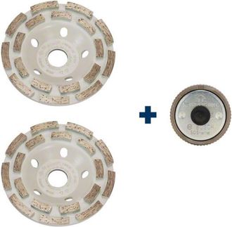 Bosch Professional Expert For Concrete - Disco De Diamante Con Tuerca De Sujeci&oacute;n R&aacute;pida Sds Click (para Hormig&oacute;n, Di&aacute;metro De 125 Mm, Accesorio Para Lijado