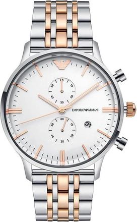 Emporio Armani Ar 0399 Horloge - Heren - Horloges - Grijs - ONE Size - Accessoires