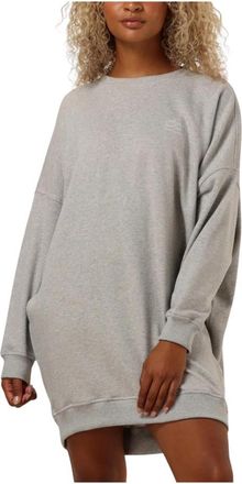 Co'Couture Clean Oversized Sweat Jurk - Dames - Korte kleedjes - Grijs - XS - Kleedjes