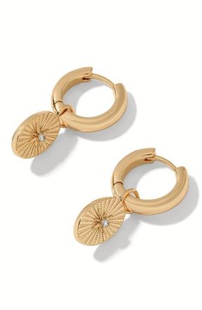 Miranda Frye Amanda Huggie Earrings in Gold at Nordstrom