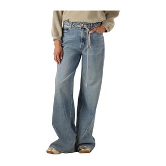 Circle Of Trust Jeans, Dames, Blauw, W31, Blauwe Mom Jeans voor Stijlvolle Winter