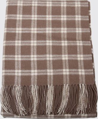 By Malene Birger Sciarpa a quadri in misto lana e cashmere con fondo sfrangiato
