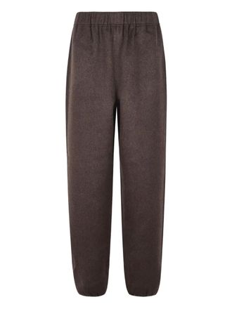 Frankie Shop Delancey wool joggers - Brown